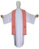 Picture of Priestly stole with Jubilee 2025 logo embroidered on front and back - Ivory, Violet, Red, Green, Pink, Light Blue, Morello