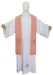 Picture of Priestly stole with Jubilee 2025 logo printed on front and back - Ivory, Violet, Red, Green, Pink, Light Blue, Morello