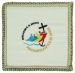 Picture of Stiff Liturgical Pall with embroidered Jubilee 2025 logo - Ivory, Violet, Red, Green, Pink, Light Blue, Morello