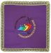 Picture of Stiff Liturgical Pall with embroidered Jubilee 2025 logo - Ivory, Violet, Red, Green, Pink, Light Blue, Morello