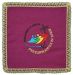 Picture of Stiff Liturgical Pall with embroidered Jubilee 2025 logo - Ivory, Violet, Red, Green, Pink, Light Blue, Morello