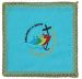 Picture of Stiff Liturgical Pall with embroidered Jubilee 2025 logo - Ivory, Violet, Red, Green, Pink, Light Blue, Morello