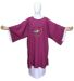 Picture of Polyester Dalmatic with Jubilee 2025 logo embroidered on front and back - Ivory, Violet, Red, Green, Pink, Light Blue, Morello