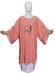 Picture of Polyester Dalmatic with Jubilee 2025 logo embroidered on front and back - Ivory, Violet, Red, Green, Pink, Light Blue, Morello