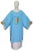 Picture of Polyester Dalmatic with Jubilee 2025 logo printed on front and back - Ivory, Violet, Red, Green, Pink, Light Blue, Morello