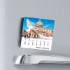 Immagine di Pope Francis Saint Peter's Basilica  2025 magnetic calendar cm 8x8 (3,1x3,1 in)