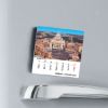 Immagine di Rome St Peter's by night 2025 magnetic calendar cm 8x8 (3,1x3,1 in)