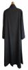 Picture of Vatican fabric cassock double hidden pockets - Black