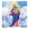 Picture of Madonna Lourdes Fatima Guadalupe Carmelo Ausiliatrice Oropa Calendario da muro 2025 cm 32x34