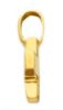 Picture of Smooth square Cross Pendant gr 1,9 Yellow solid Gold 18k for Woman