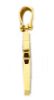 Picture of Modern Design Cross with screws Pendant gr 2,7 Bicolour yellow white solid Gold 18k for Man