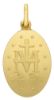 Immagine di Madonna Miracolosa Medaglia Sacra Pendente Conio gr 3,1 Oro giallo 18kt Unisex Donna Uomo