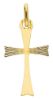 Picture of 8-pointed Cross Pendant gr 0,8 Yellow solid Gold 18k Unisex Woman Man