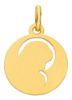 Picture of Madonna Sacred Medal Pendant gr 1,7 Yellow Gold 18k for Woman